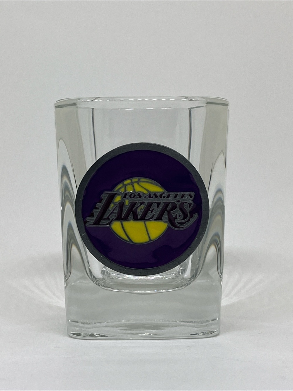 Los Angeles Lakers Clear Square Shot Glass - NBA